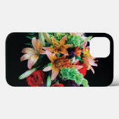 Coques Case-Mate iPhone Belles Fleurs Jeter Oreiller (Verso (horizontal))