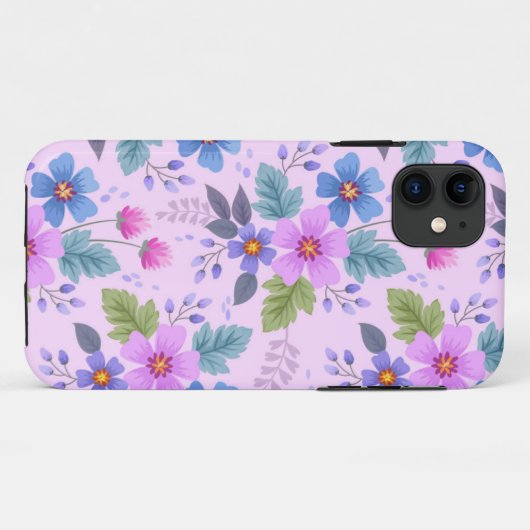 Coques Case-Mate iPhone Belles fleurs motif floral-36841 (Dos (Horizontal))