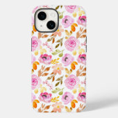 Coques Case-Mate iPhone Belles Fleurs Roses (Verso)
