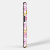 Coques Case-Mate iPhone Belles Fleurs Roses (Verso / Droite)