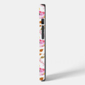 Coques Case-Mate iPhone Belles Fleurs Roses (Verso / Gauche)
