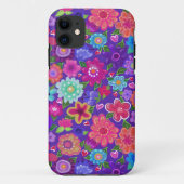 Coques Case-Mate iPhone Belles fleurs style Boho (Dos)