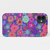 Coques Case-Mate iPhone Belles fleurs style Boho (Dos (Horizontal))