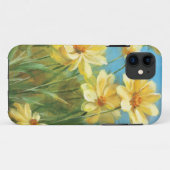 Coques Case-Mate iPhone Belles marguerites jaunes (Dos (Horizontal))