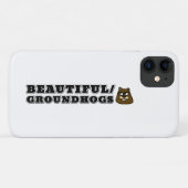 Coques Case-Mate iPhone Belles/marmottes (Dos (Horizontal))