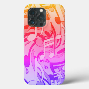 Case-Mate iPhone Case Belles Musiques Couleurs Heureuses Notes de Musiqu