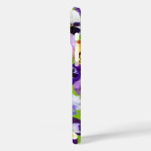 Coques Case-Mate iPhone Belles Pansies de Printemps (Verso / Gauche)