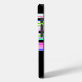 Coques Case-Mate iPhone Belles rayures de néon coloré (Verso / Gauche)