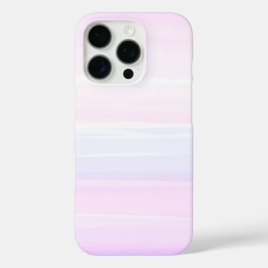 Coques Case-Mate iPhone Belles rayures en pastel d'aquarelle (Verso)