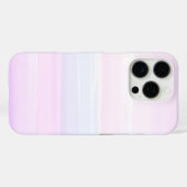 Coques Case-Mate iPhone Belles rayures en pastel d'aquarelle (Verso (horizontal))