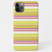 Coques Case-Mate iPhone Belles rayures jaunes blanches (Dos)