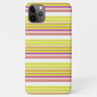 Case-Mate iPhone Case Belles rayures jaunes blanches