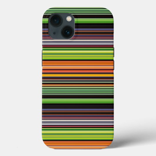 Coques Case-Mate iPhone Belles rayures noires (Verso)