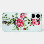 COQUES Case-Mate iPhone BELLES ROSES ROSES ROSES ET ROSEBUDS ROSES (Verso (horizontal))