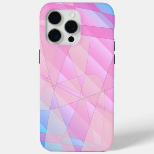 Coque iPhone 15 Pro Max Belles Tons Abstraites De Couleurs Pastel