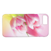 Coques Case-Mate iPhone Belles tulipes roses (Dos (Horizontal))