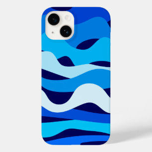 Coque Pour iPhone 14 Belles vagues abstraites