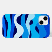 Coques Case-Mate iPhone Belles vagues abstraites (Verso (horizontal))