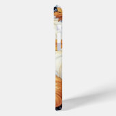 COQUES Case-Mate iPhone BELLLES CITROUILLES BLEUES BLANCHES ORANGE D'AUTOM (Verso / Gauche)
