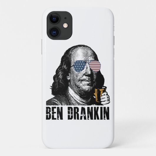 Coques Case-Mate iPhone Ben dranking drôle, Célébrons la joie de la (Dos)