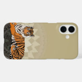 Coques Case-Mate iPhone bengale tiger mandala bambou (Verso (horizontal))