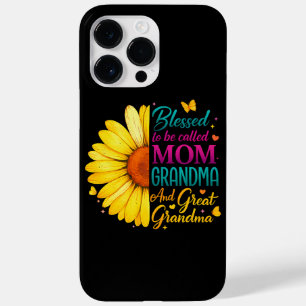 Coque Pour Pour iPhone 14 Pro Max Bénie d'être appelée maman grand-mère super