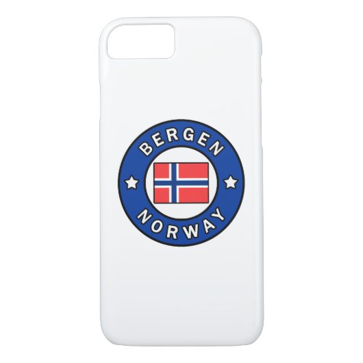Coques Case-Mate iPhone Bergen Norvège (Dos)