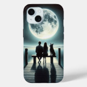 Coques Case-Mate iPhone Berger allemand et couple sur un quai (Verso)