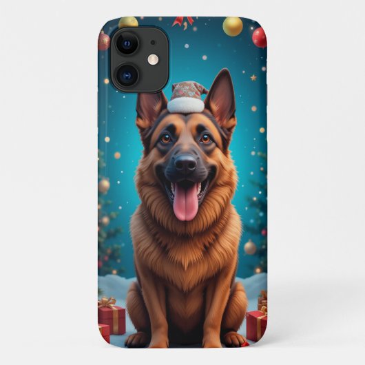 Coques Case-Mate iPhone Berger Allemand Expression Noble 🐕 Chien Classiqu (Dos)