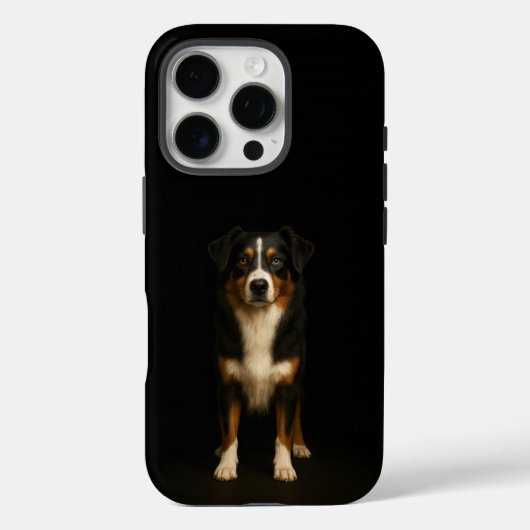 Coques Case-Mate iPhone Berger Australien sage Black 4 Luxe iPhone 16 Pro (Verso)