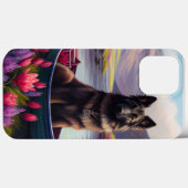 Coques Case-Mate iPhone Berger belge sur une pagaie : une aventure Pittore (Verso (horizontal))
