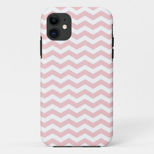Coques Case-Mate iPhone Bermudes Vague rose Chevron (Dos)