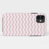 Coques Case-Mate iPhone Bermudes Vague rose Chevron (Dos (Horizontal))