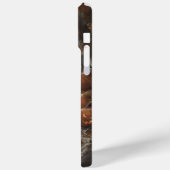 Coques Case-Mate iPhone Bernedoodle à moto Halloween effrayant (Verso / Gauche)