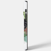 Coques Case-Mate iPhone Bernedoodle Christmas Wreath Festive Pup (Verso / Gauche)