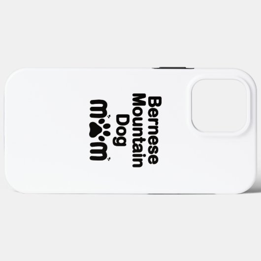 Coques Case-Mate iPhone Bernese Chig Mom, Bernese Mom, Berner Dog Mom (Verso (horizontal))