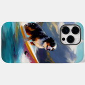 Coques Case-Mate iPhone Bernese Mountain Beach Surf Paining (Verso (horizontal))