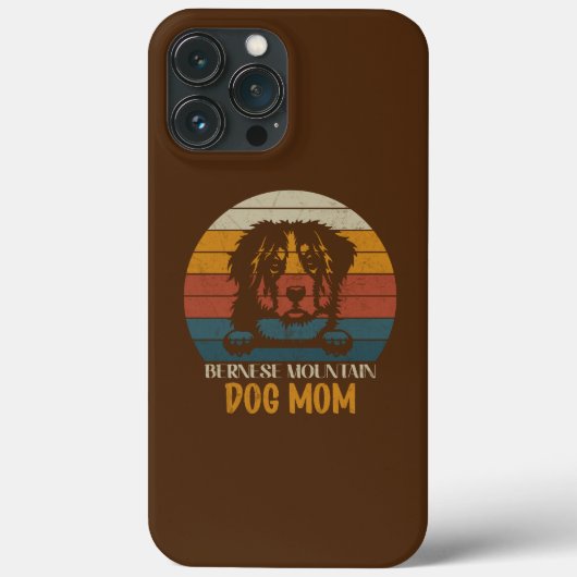 Coques Case-Mate iPhone Bernese Mountain Dog Maman, Bernese chien maman (Verso)