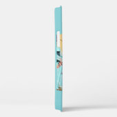 Coques Case-Mate iPhone Besoins modernes Photo Monogramme | Bleu (Verso / Droite)