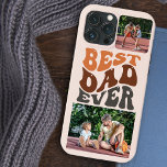 Case-Mate iPhone Case Best Dad Ever 2 Photo et Super typographie rétro<br><div class="desc">Best Dad Ever 2 coque iphone photo - cadeau amusant et utile pour papa pour la fête des pères etc. Le design est écrit dans la typographie super de nouvelle tentative et le modèle est configuré pour vous pour ajouter deux de vos photos préférées. Vos images sont affichées en format...</div>
