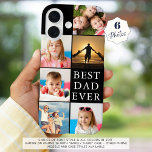 Coques iPhone 16 BEST DAD EVER 6 Collage photo<br><div class="desc">Créez un boîtier de téléphone portable photo BEST DAD EVER avec un modèle de collage photo facile à télécharger avec 6 photos dans votre choix de couleurs (avec du texte blanc sur un arrière - plan noir). Choisissez un autre style de police et toutes les couleurs dans EDIT. OPTIONS TÉLÉPHONIQUES...</div>