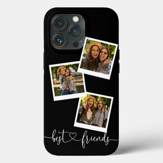 Coques Case-Mate iPhone Best Friends BFF Friendship Photo Collage (Verso)