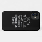 COQUES Case-Mate iPhone BEST GIFT FOR LEAVING COWORKERS (Dos (Horizontal))