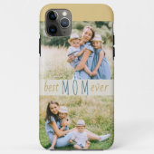 Coques Case-Mate iPhone Best Mom Ever 2 Photo Moderne (Dos)