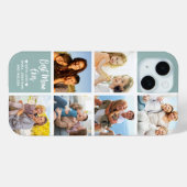 Coques Case-Mate iPhone Best Mom Ever Collage 6 Photos of Children's (Verso (horizontal))