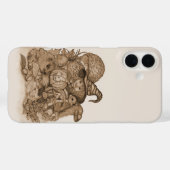 Coques Case-Mate iPhone Best Wishes for a Happy Halloween (Verso (horizontal))