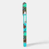 Coques Case-Mate iPhone BESTIAIRE MÉDIÉVAL FAISANT DE LA MUSIQUE, Lapin, B (Verso / Gauche)