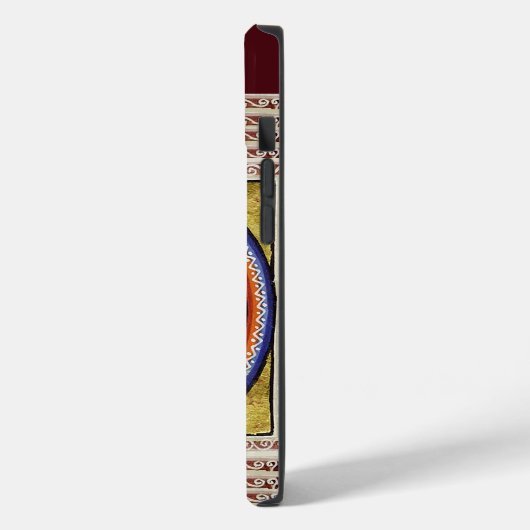 COQUES Case-Mate iPhone BESTIAIRE MÉDIÉVAL, SNAKE DRAGON CIRCLES (Verso / Gauche)