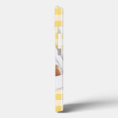 Coques Case-Mate iPhone Besties Instantané Photo Jaune Checker (Verso / Gauche)