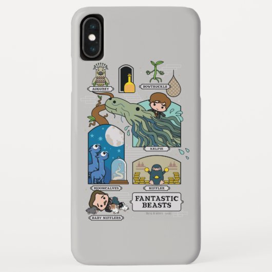 Coques Case-Mate iPhone Bêtes De Cartoon Dans Les Habitats (Dos)
